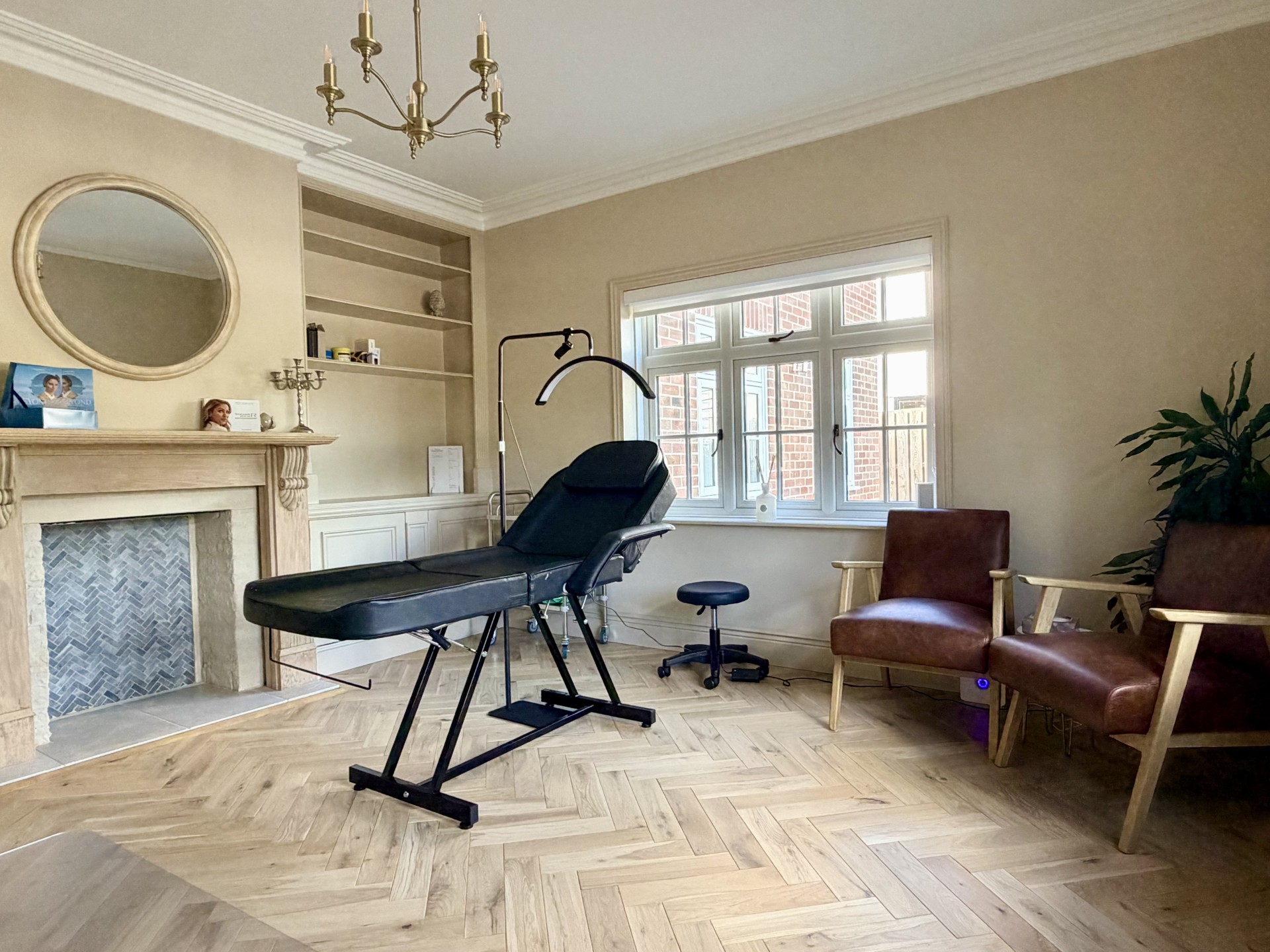 The clinic treatment room